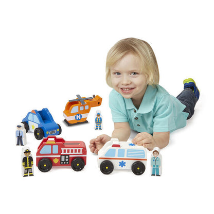 Melissa & Doug - Emergency Vehicle Set