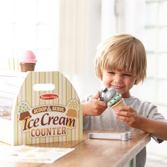 Melissa & Doug - Scoop & Serve Ice Cream Counter