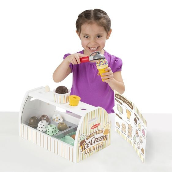 Melissa & Doug - Scoop & Serve Ice Cream Counter