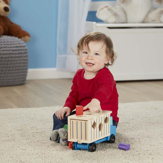 Melissa & Doug - Shape Sorting Dump Truck