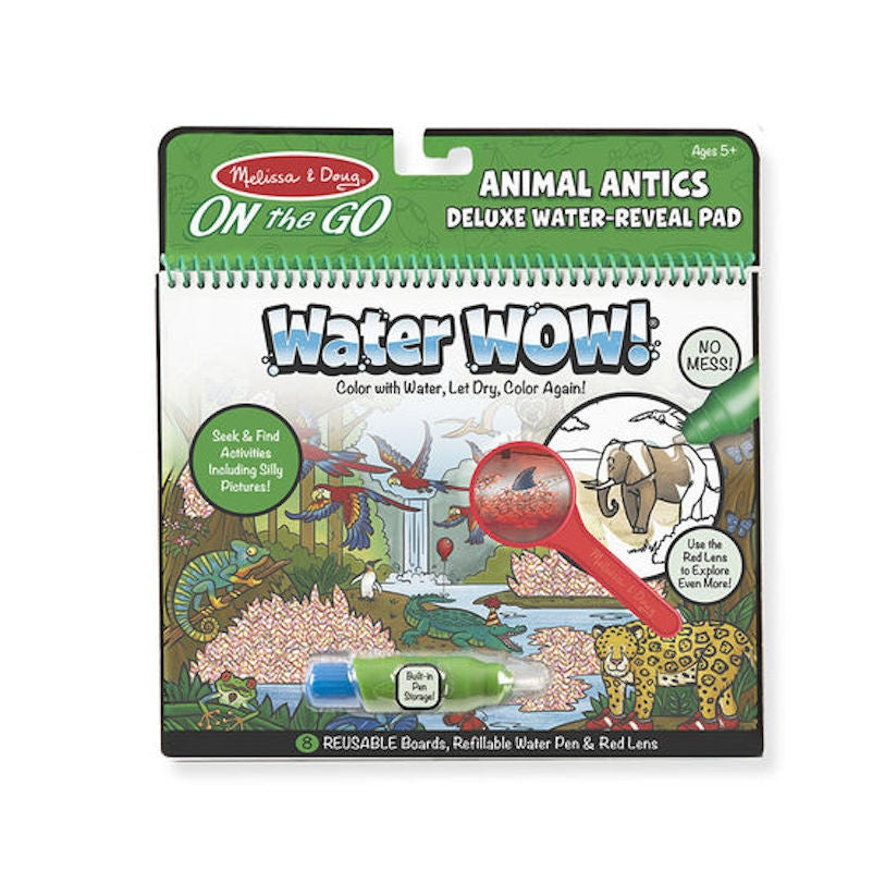 Melissa & Doug- On The Go - Water WOW! Animal Antics Deluxe