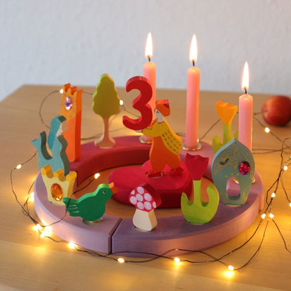 Grimm’s Small Pink/Purple Birthday Ring