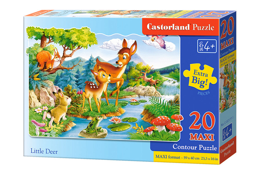 Castorland -  20pc Maxi Puzzle - Little Deer