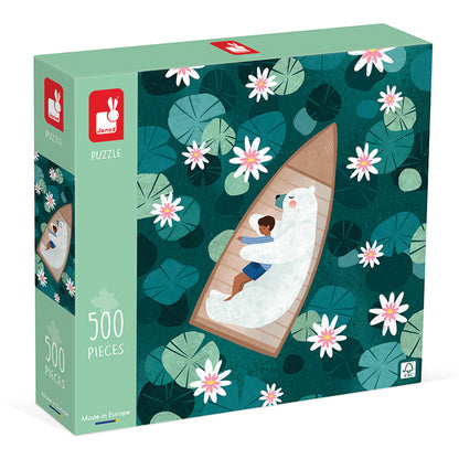 Janod 500pc - Water Lily Jigsaw Puzzle