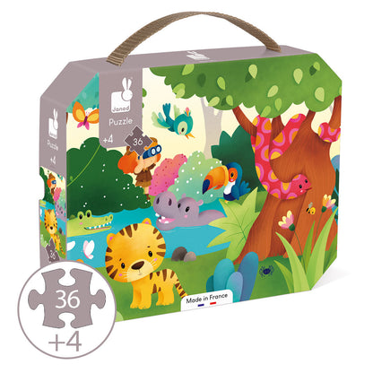 Janod 36pc - Wild Animal Puzzle