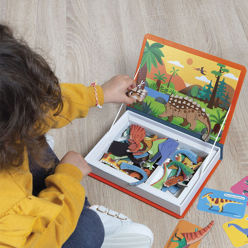Janod - Dinosaurs Magnetibook