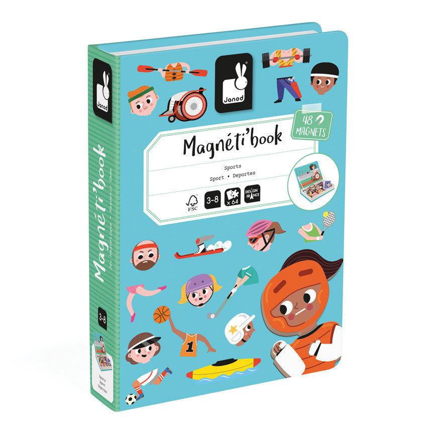 Janod - Sports Magnetibook