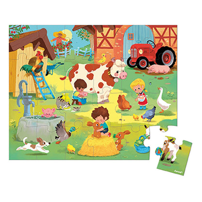 Janod - Farm Puzzle - 24pc