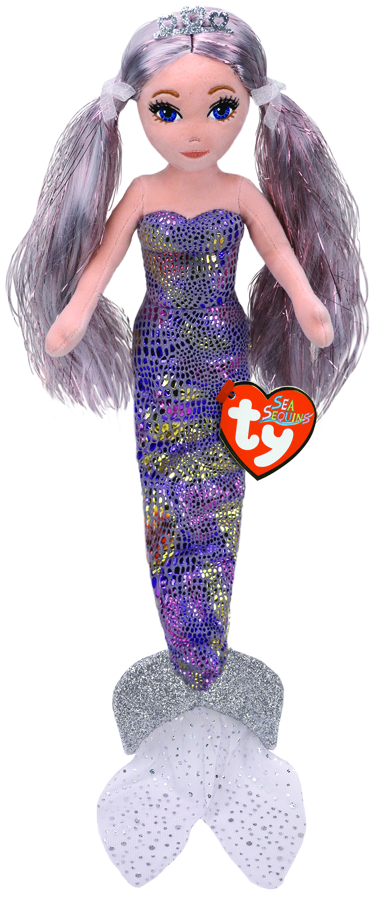 Ty Mermaid Medium - Athena Platinum Mermaid