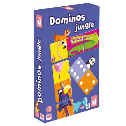 Janod Giant Dominoes - Dominos Jungle