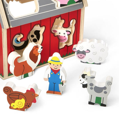 Melissa & Doug – Take Along Sorting Barn