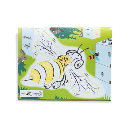 Melissa & Doug - ABC Dot-to-Dot Coloring Pad - Farm