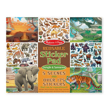 Melissa & Doug - Reusable Sticker Pad - Jungle & Savanna