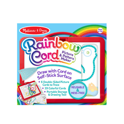 Melissa & Doug - Rainbow Cord & Picture Pattern Maker