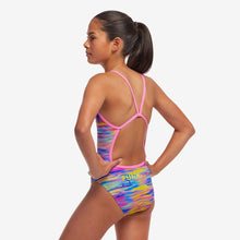 Funkita - Single Strap One Piece Swimmers - Darkinjung Sunset