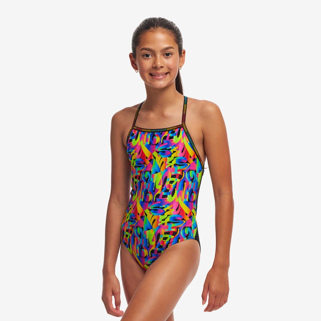 Funkita - Strapped In One Piece Swimmers - Colour Funk