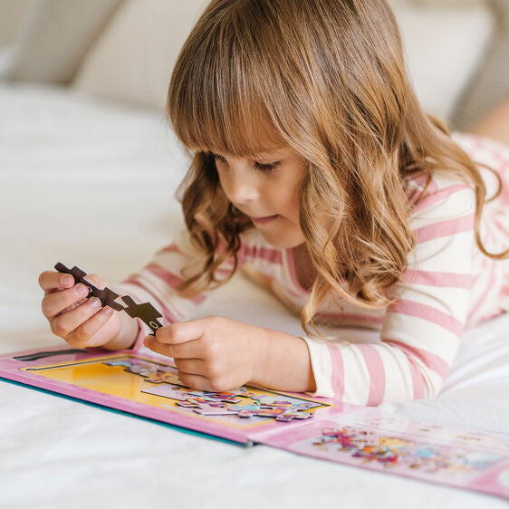 Melissa and Doug - Magnetic Take Along Jigsaw Puzzles - Princesses 2 x 15pc