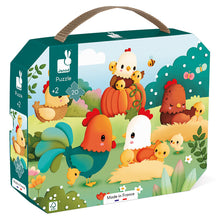 Janod - Farmyard Puzzle - 20pc