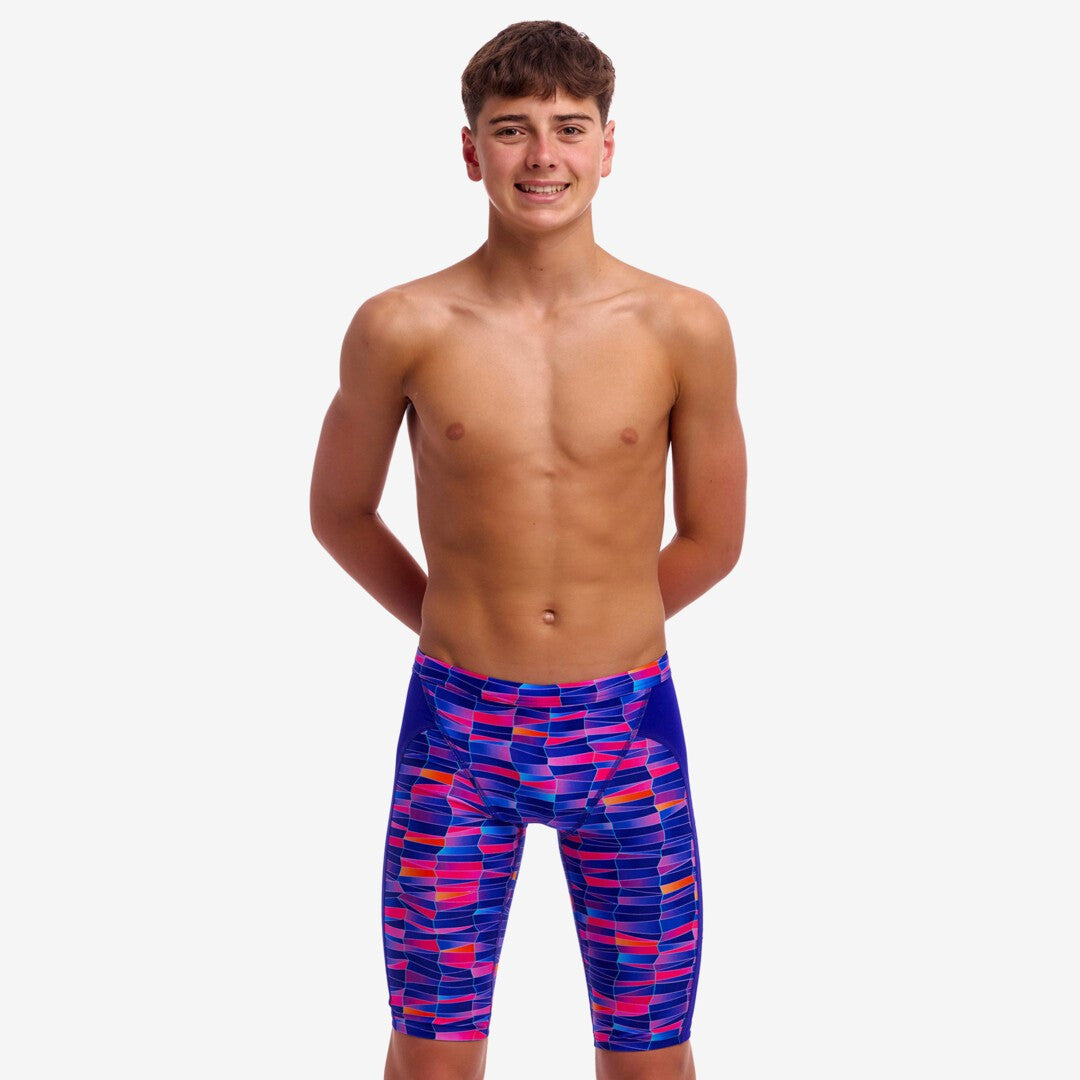 Funky Trunks - Boy's Jammers - Warped Waves