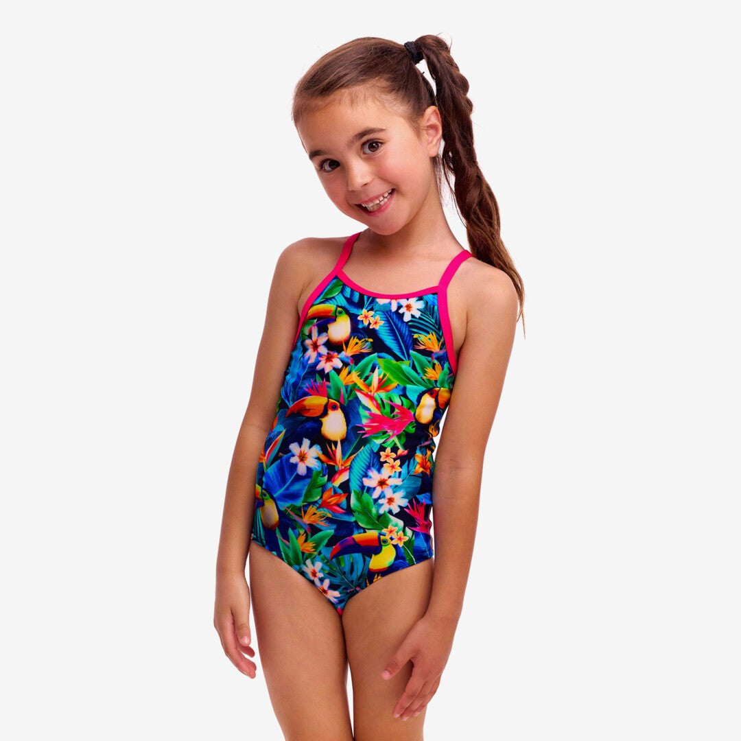 Funkita - Toddler Girl's One Piece Swimmers - Birdie Wordie