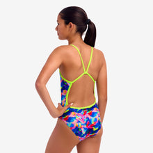 Funkita - Girl's Single Strap One Piece Swimmers - Wet Wave