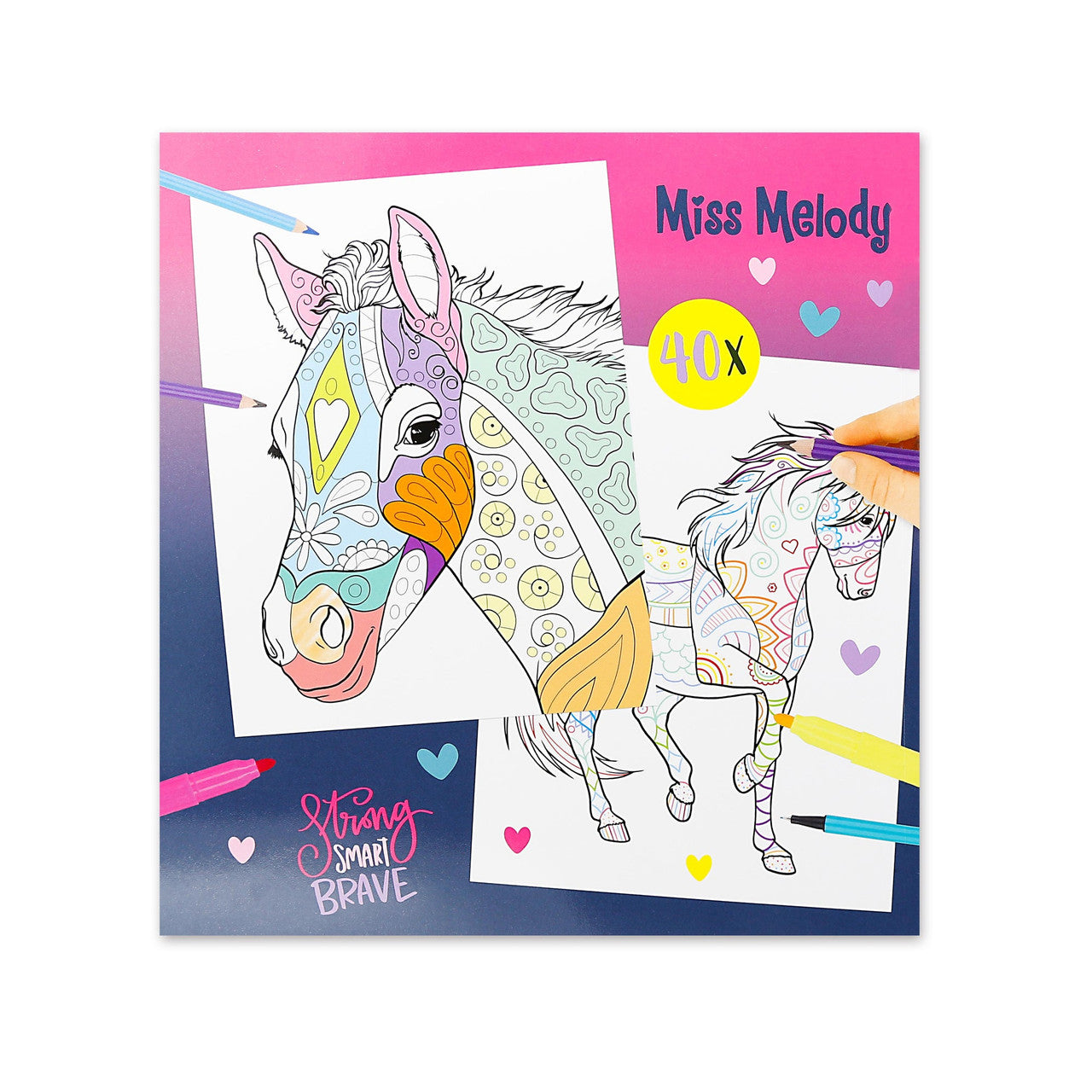 Miss Melody - Colour and Design Book