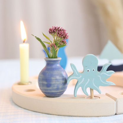 Grimm’s Decorative Figure - Blue Vase
