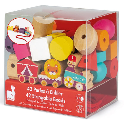 Janod- Stringable Circus Beads