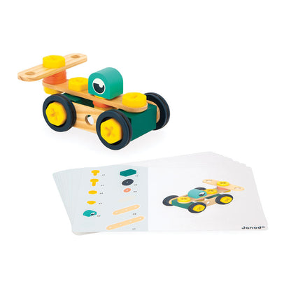 Janod - Bricokids DIY Construction Kit 100pc