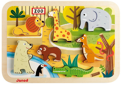 Janod - Zoo Chunky Puzzle