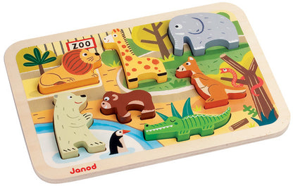 Janod - Zoo Chunky Puzzle