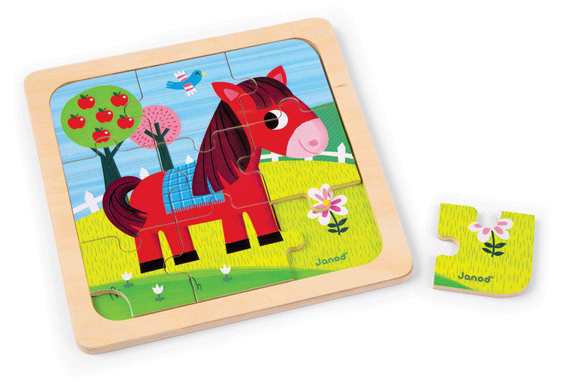 Janod - Tornado Horse Puzzle