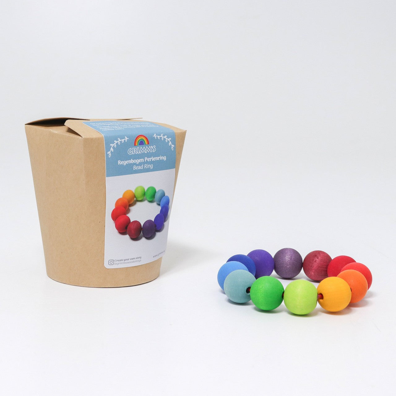 Grimm's - Rainbow Bead Ring