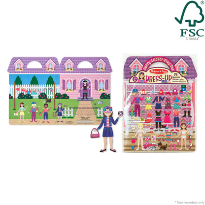 Melissa & Doug - Reusable Puffy Sticker Play Set - Dress Up