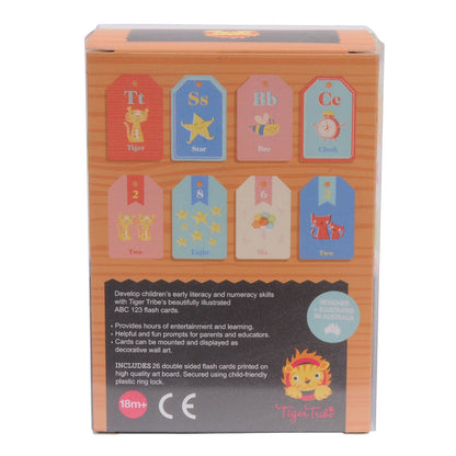 Tiger Tribe - Flash Cards - ABC 123