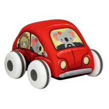 Tiger Tribe Fabric Pull-Backs - Gumtree Buddies - Red