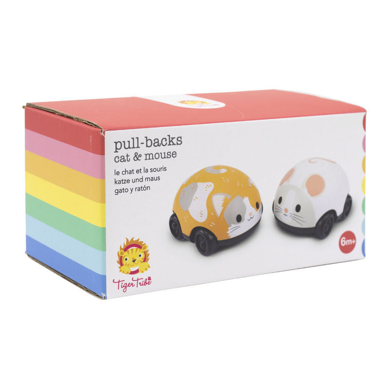 Tiger Tribe - Pull-Backs - Cat and Mouse
