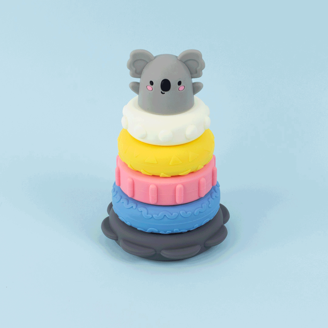 Tiger Tribe - Silicone Stacker - Koala