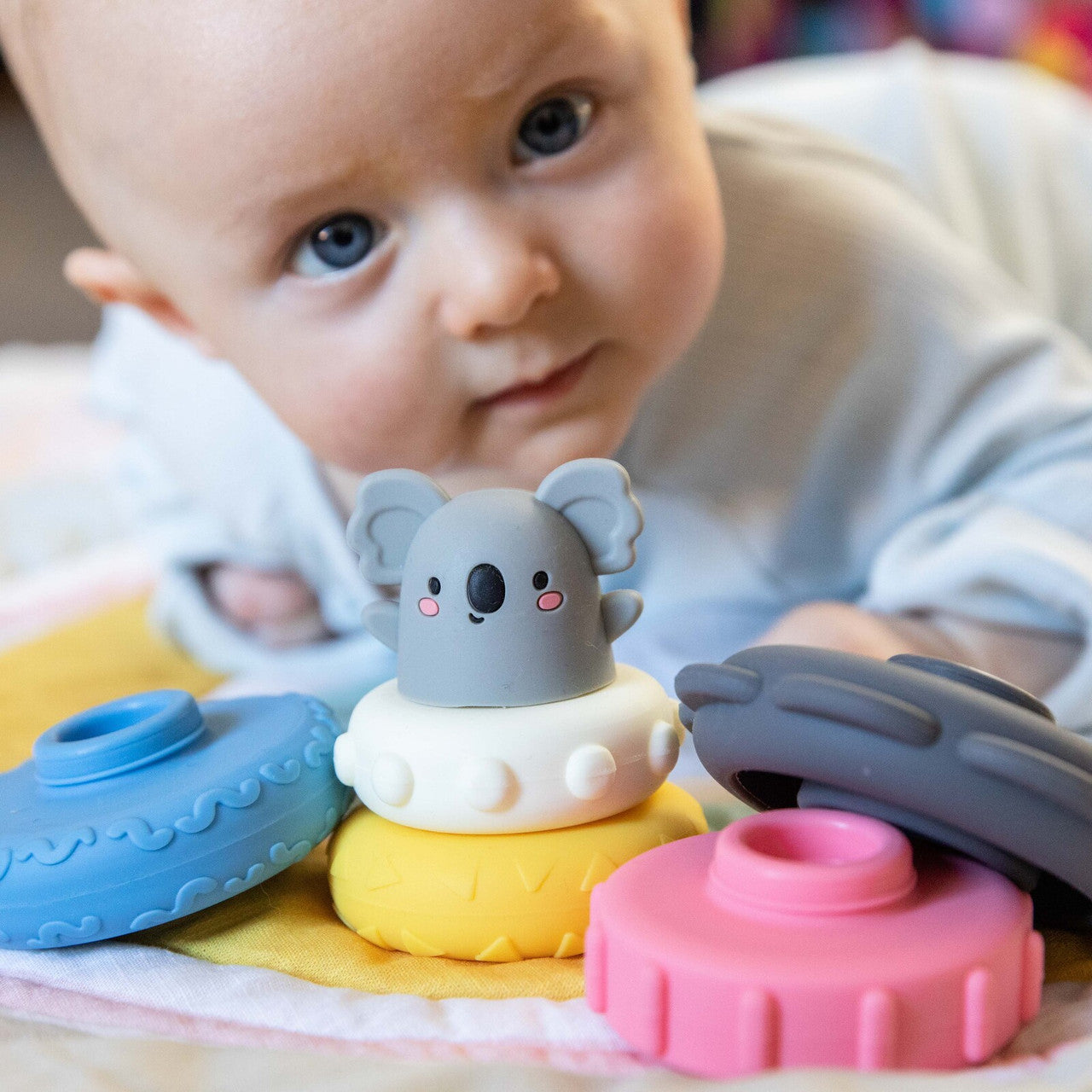 Tiger Tribe - Silicone Stacker - Koala