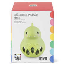Tiger Tribe - Silicone Rattle - Dino
