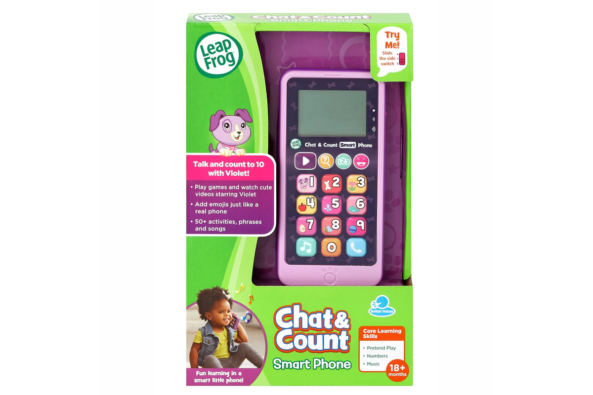 LeapFrog Chat & Count Smart Phone - Violet