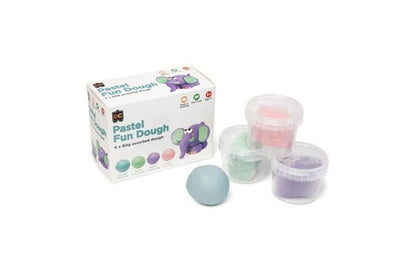 Educational Colours - Pastel Fun Dough 4pk