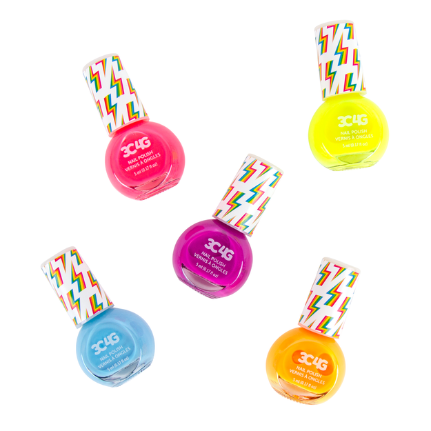 Make it Real - 3C4G - Neon Nail Polish - 5pk