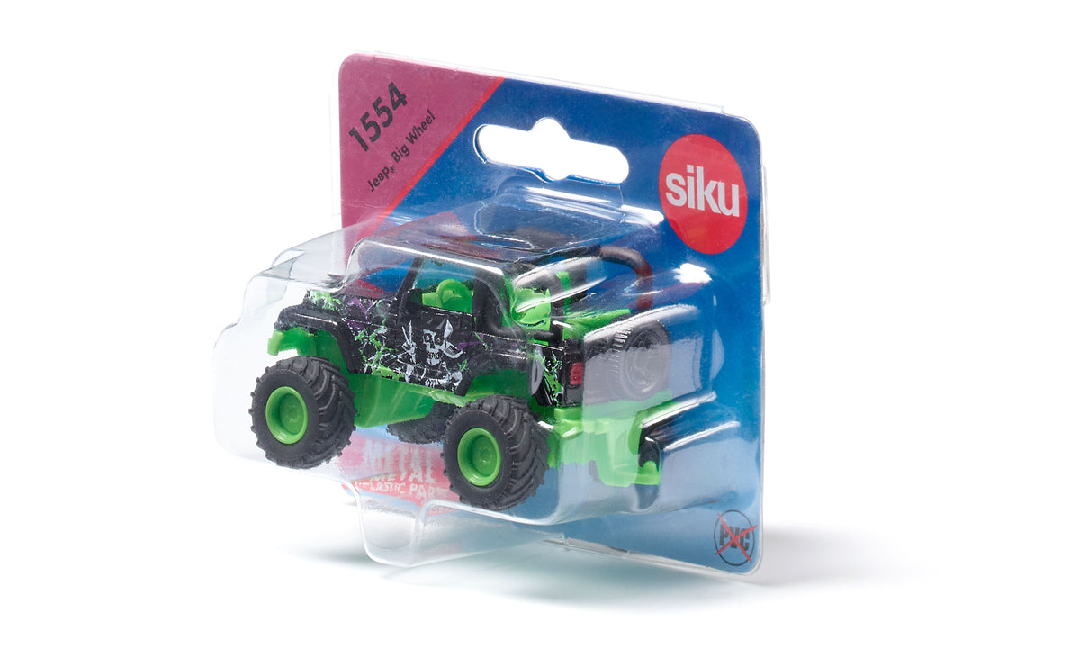 Siku - Jeep Big Wheel Die-Cast Toy Vehicle 1554