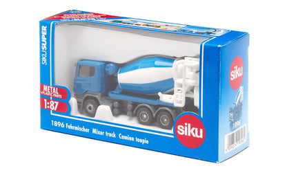 Siku - 1896 - Cement Mixer – 1:87 Scale - Blue