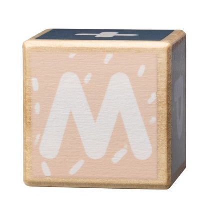 Micki Senses - Wooden Letters and Numbers Building Blocks 36 pcs