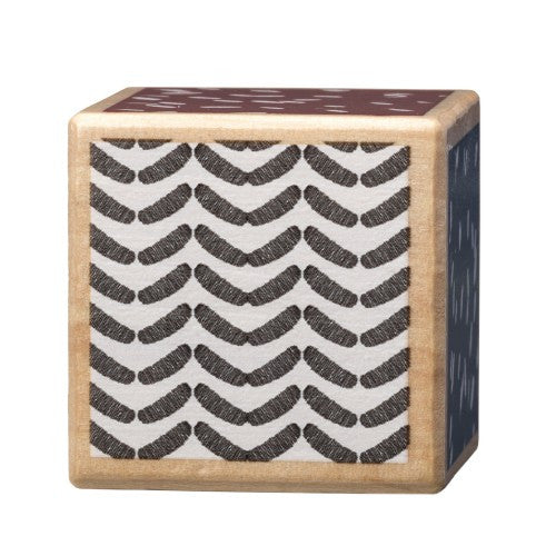 Micki Senses - Wooden Letters and Numbers Building Blocks 36 pcs