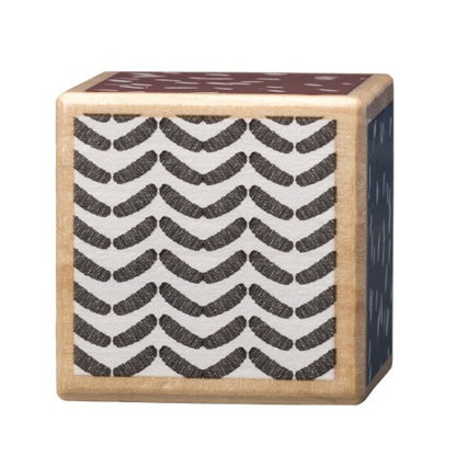 Micki Senses - Wooden Letters and Numbers Building Blocks 36 pcs