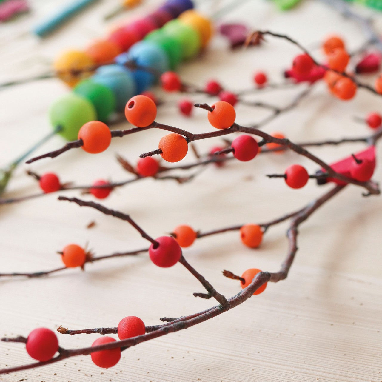 Grimm’s 480 Small Wooden Beads