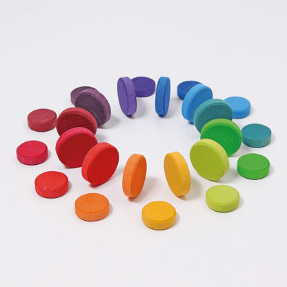 Grimm’s Wooden Rainbow Coins